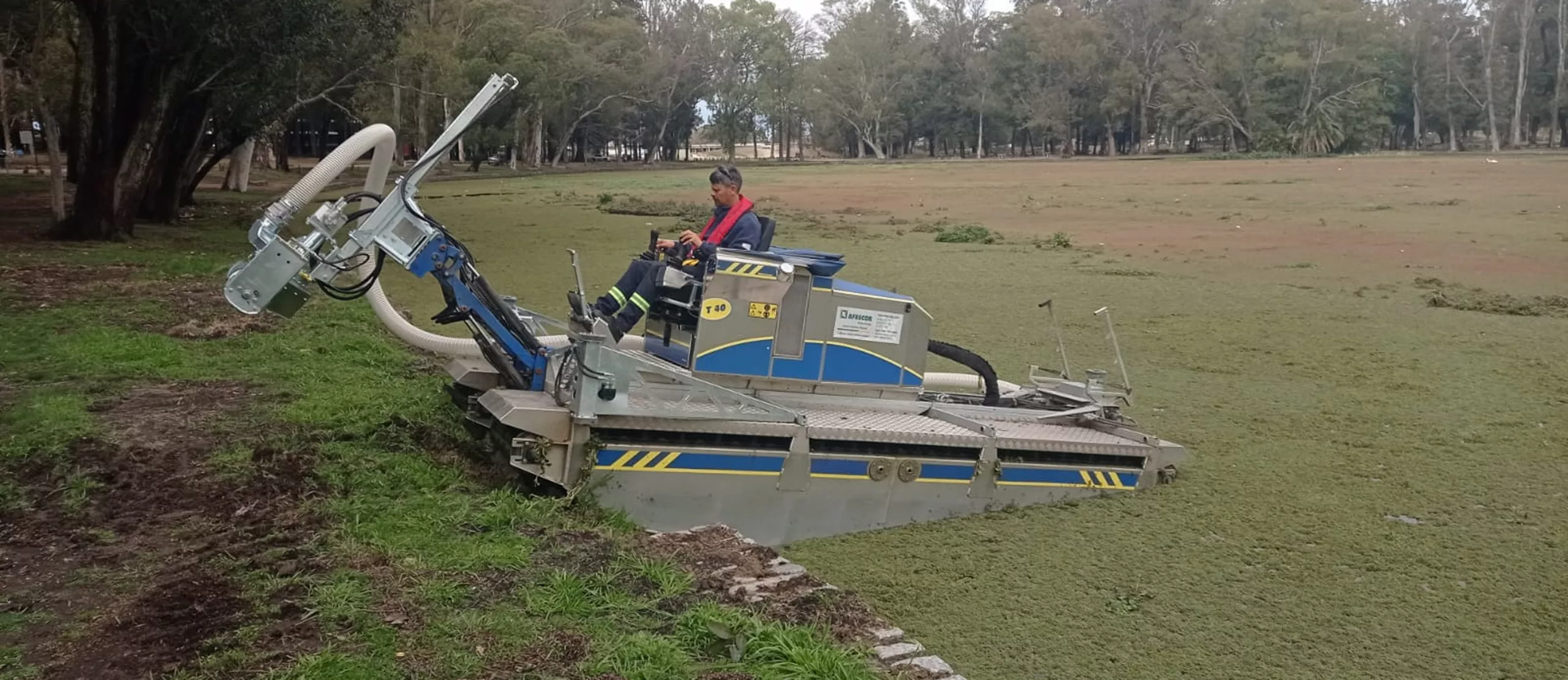 Dragado lagunas Uruguay - Afrecor